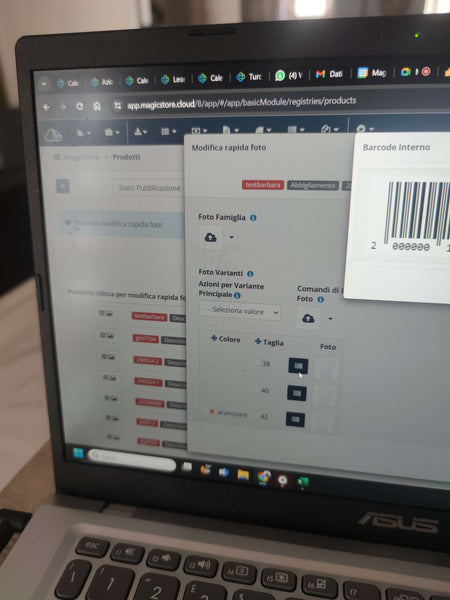 Vicolo arancione testbarbara