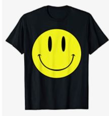 Smile T-shirt smile black style